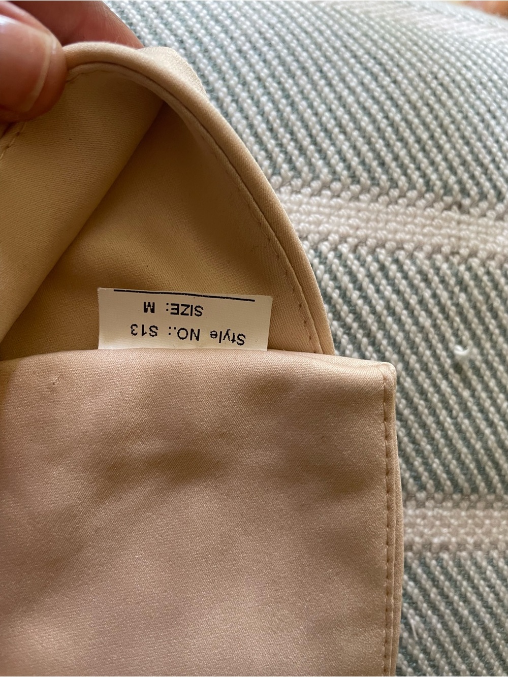 Neutral Beige Floral Obi Belt with Center Embellishment -EUC - Picture 12 of 13